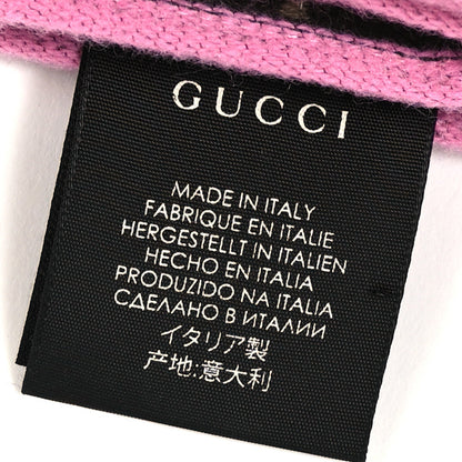Gucci Wool Silk GG Monogram Ripon Simple Scarf Roseate 4 of 4