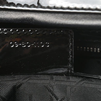Christian Dior Patent Cannage Large Lady Dior Black 7 of 11