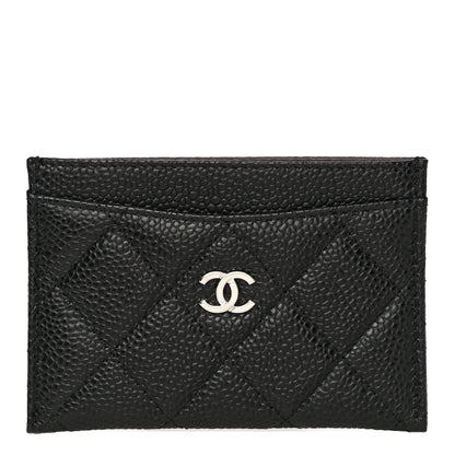 Chanel Caviar Quilted Card Holder Black 1 of 12