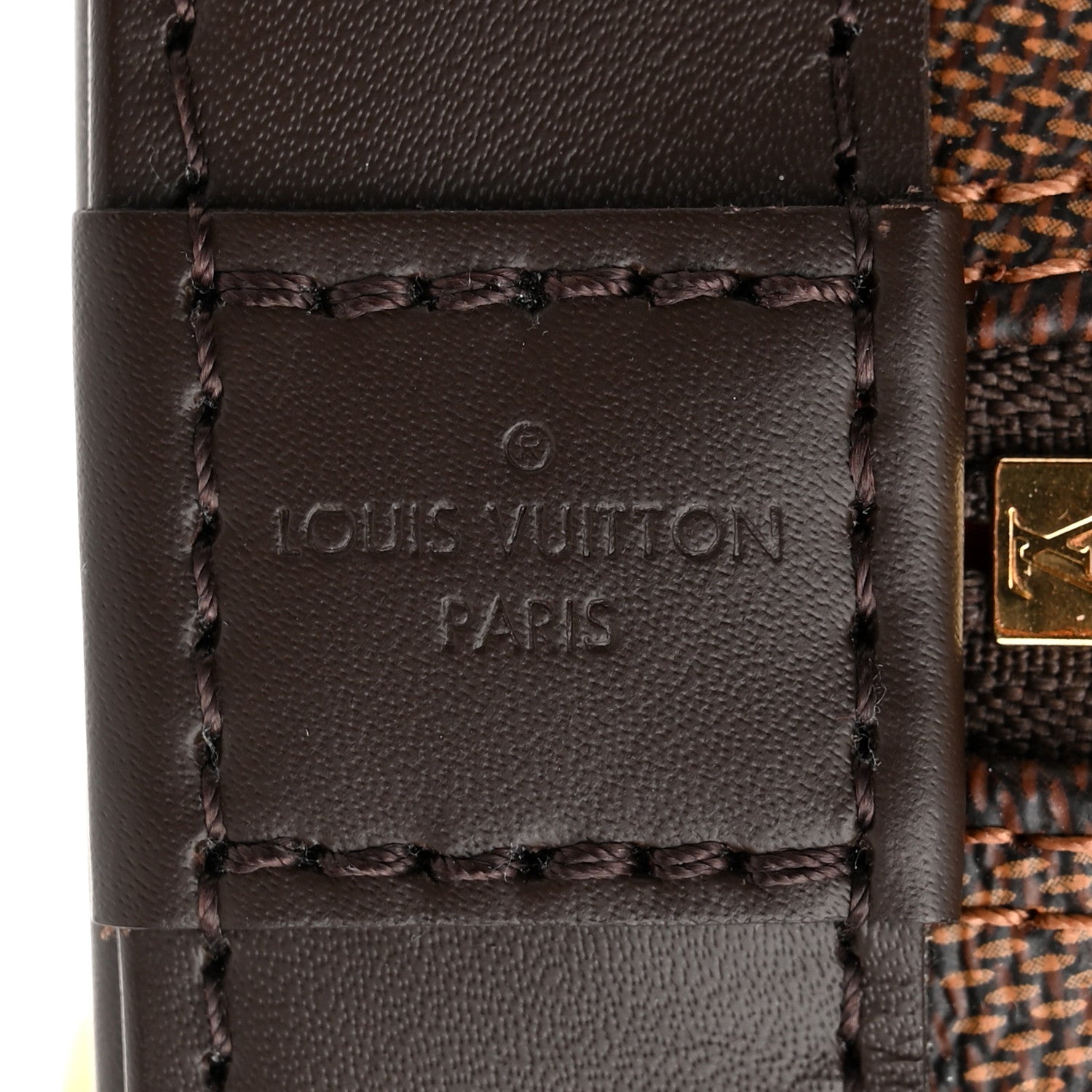 Louis Vuitton Damier Ebene Alma BB 6 of 10