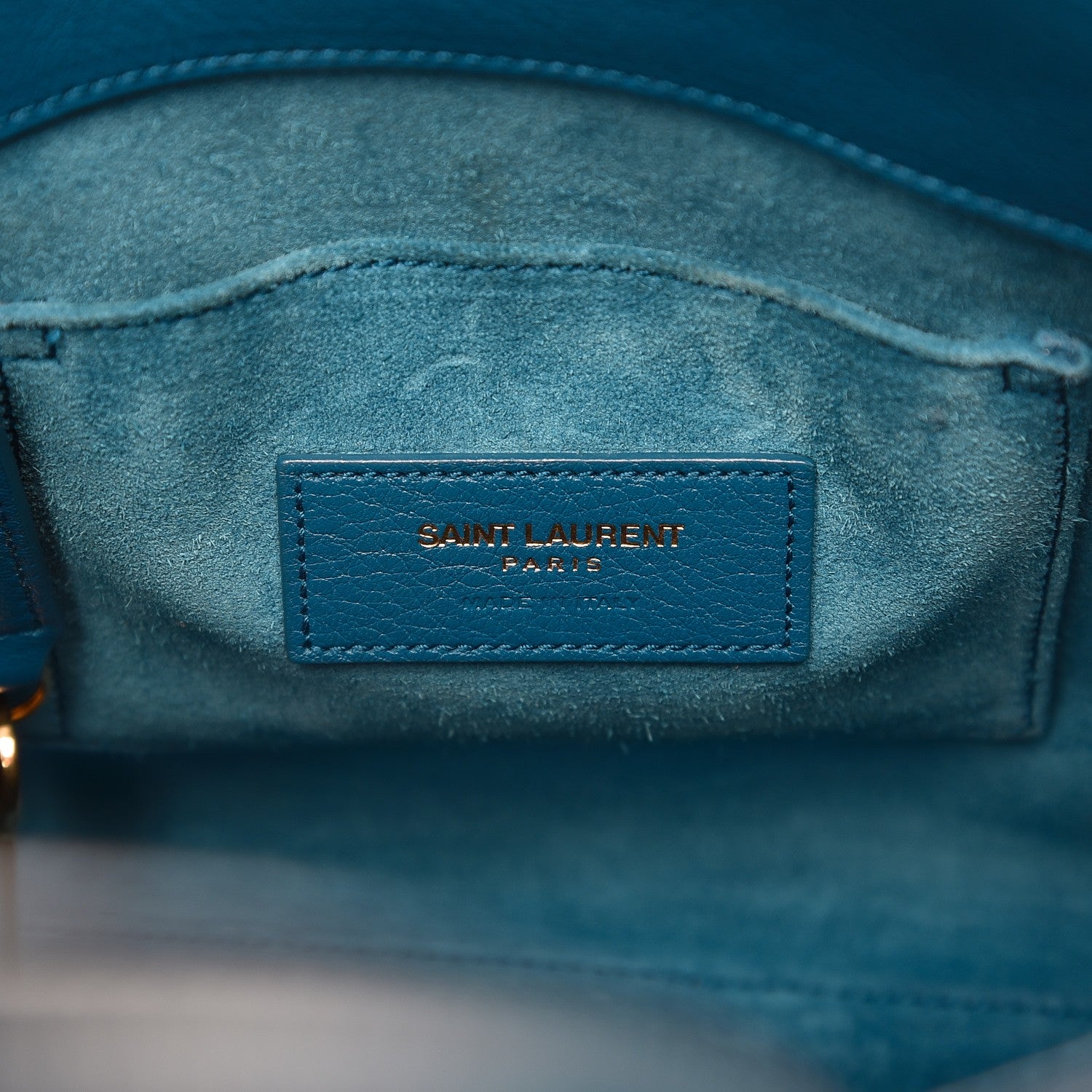 Saint Laurent Calfskin Baby Sac De Jour Indigo 8 of 13