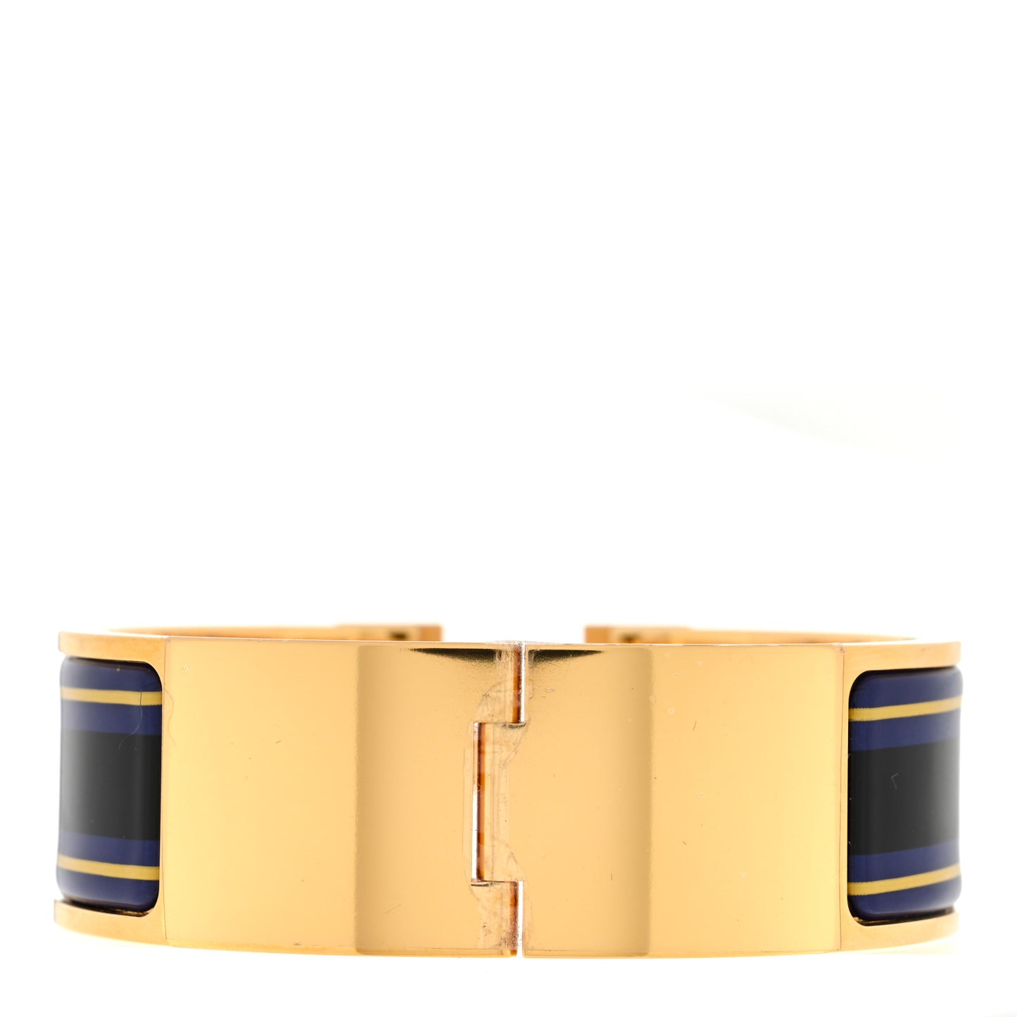 Enamel Print Wide Clic Clac H Bracelet PM