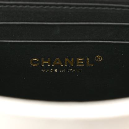 Chanel Caviar Quilted Handy Box Vanity Case White 7 of 11