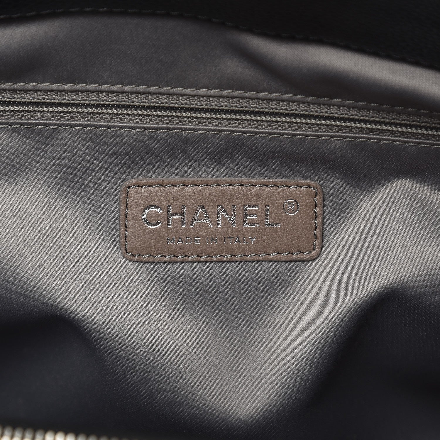 Chanel Caviar Quilted XL Grand Shopping Tote GST Black 6 of 15