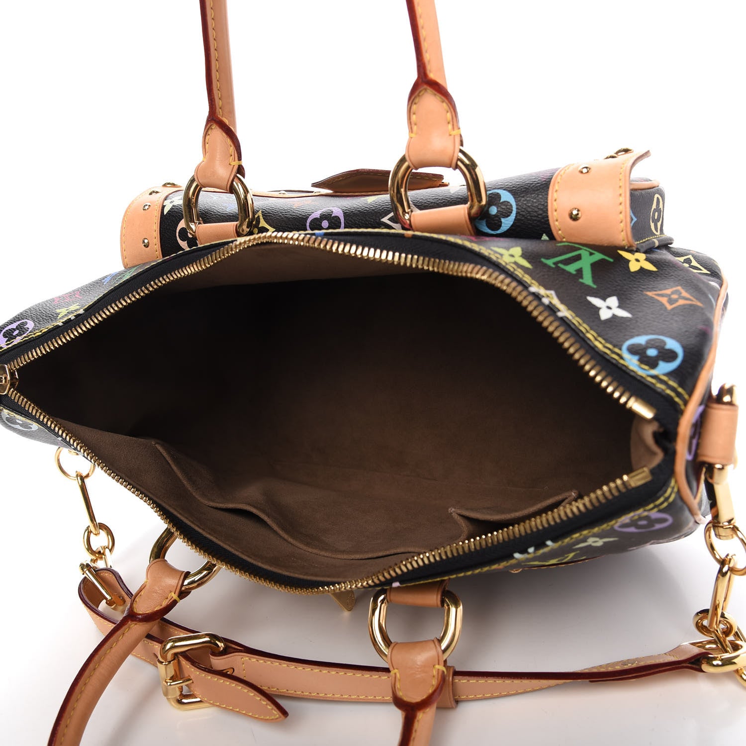Louis Vuitton Monogram Multicolor Rita Black 5 of 9