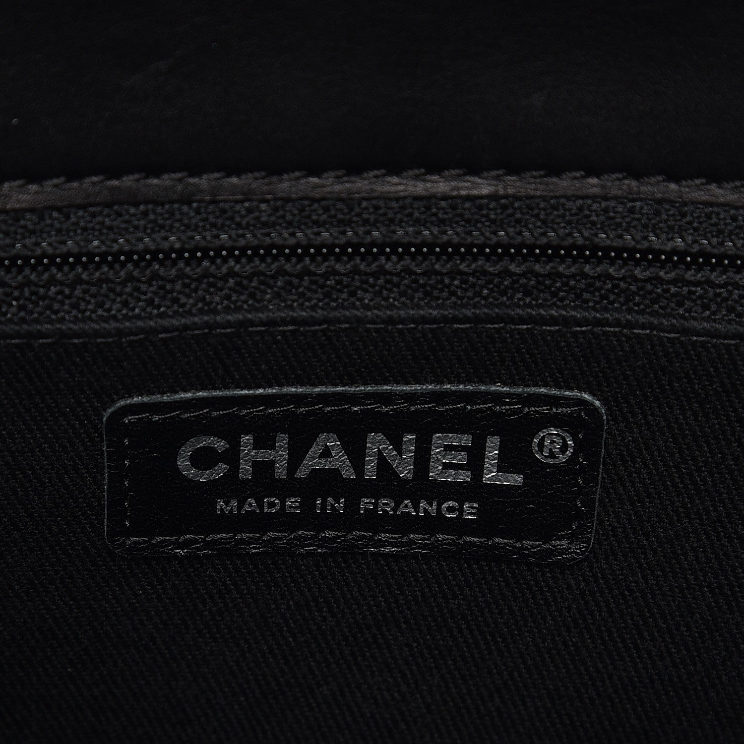 Chanel Calfskin Double Stitch Large Hamptons Flap Bag Black 8 of 9