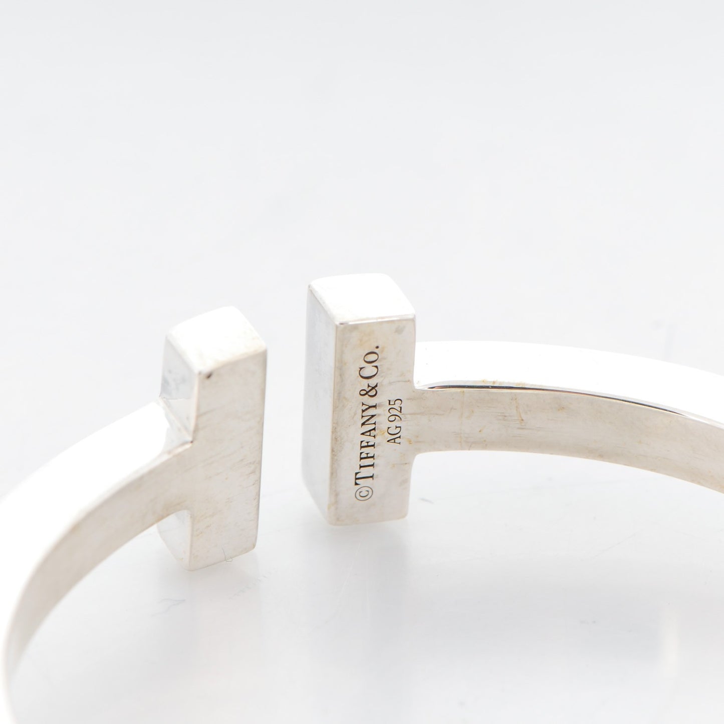 Sterling Silver T Square Bracelet