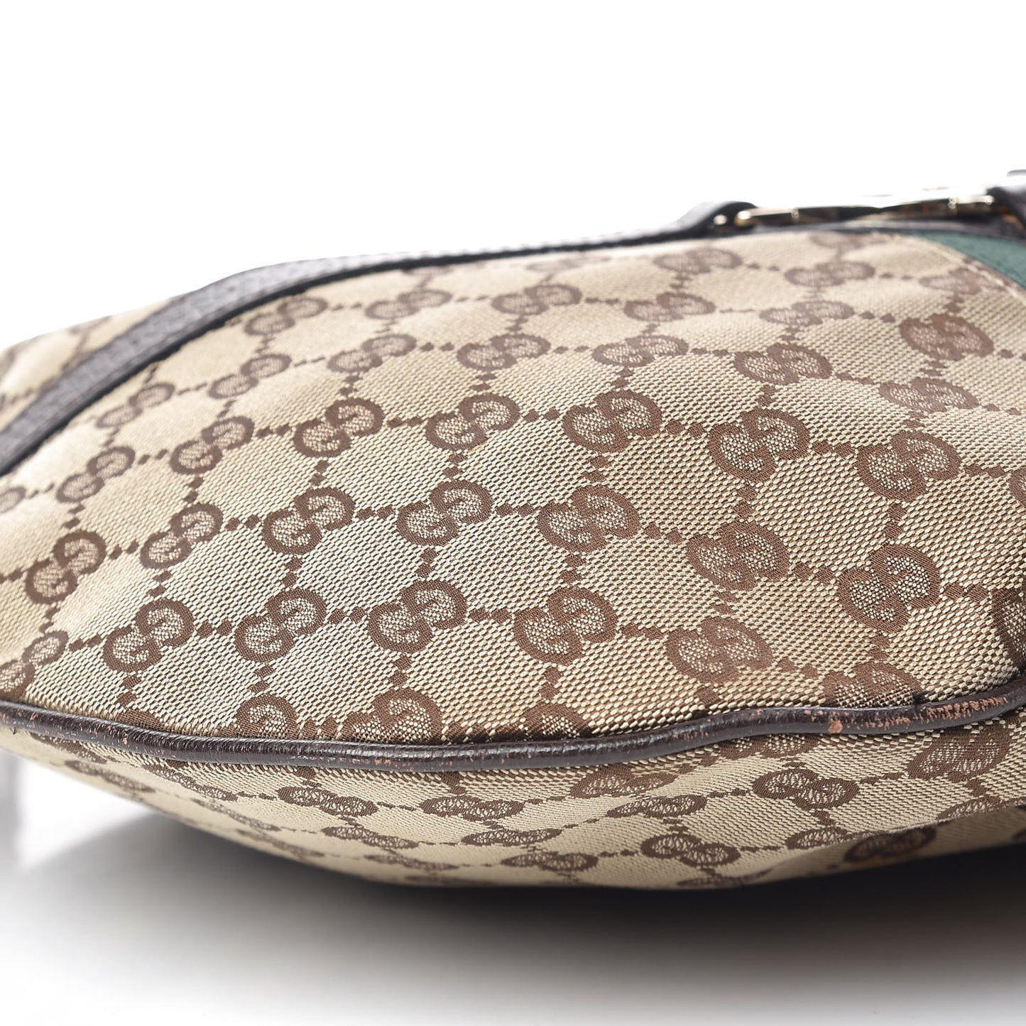 Monogram Web GG Reins Hobo Brown