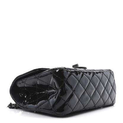 Chanel Patent Calfskin Quilted 2.55 Reissue Mini Flap So Black 4 of 10