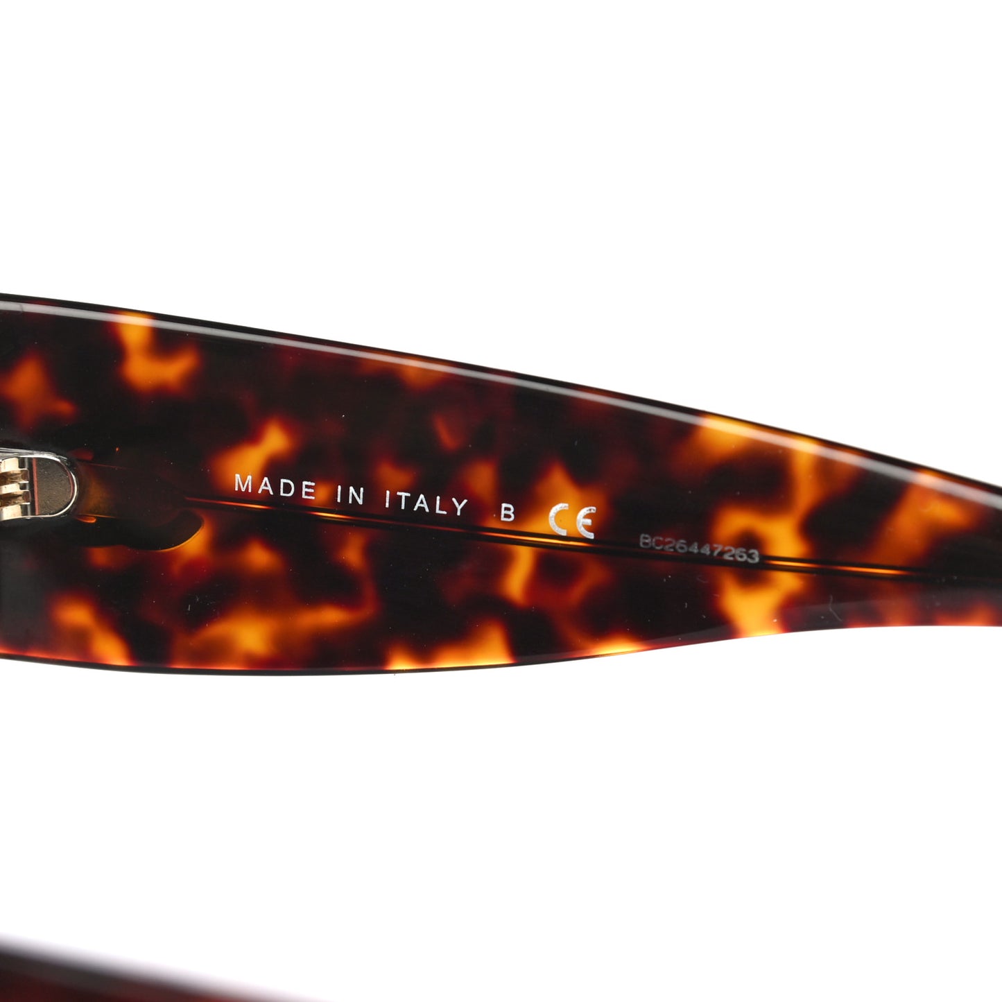 Acetate Rectangle Sunglasses 5435 Tortoise