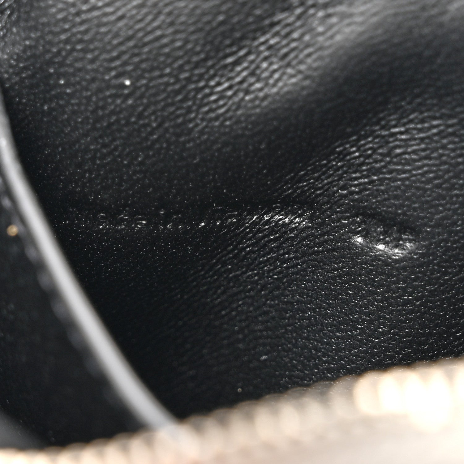 Mulberry Metallic Crinkled Calfskin Softie Zip Coin Pouch Silver 7 of 8