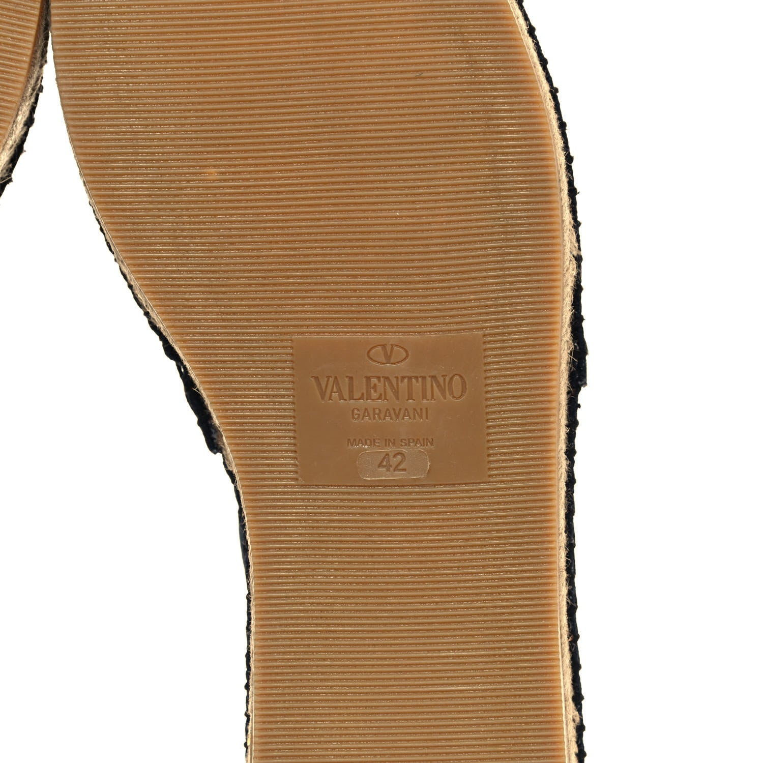 Valentino Garavani Canvas Mens VLTN Espadrilles 42 Black 6 of 9