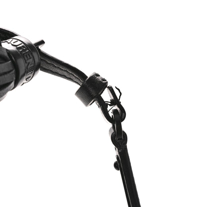 Saint Laurent SAINT LAURENT Calfskin Matelasse Monogram Monochrome Lou Camera Bag Black 16 of 16