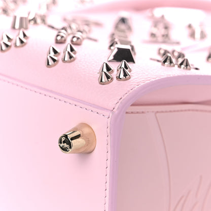 Christian Louboutin Calfskin Spikes Loubinthesky Medium Paloma Pink 9 of 12