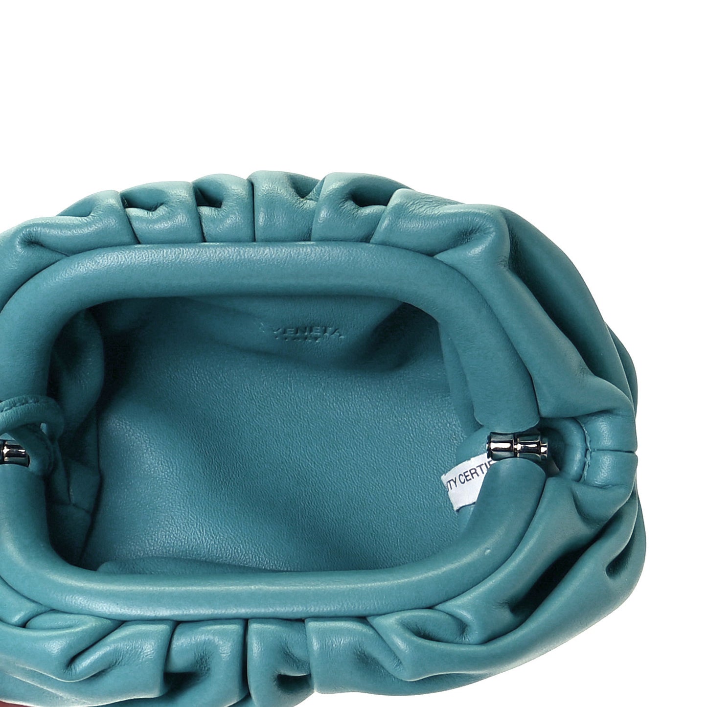 Butter Calfskin Coin Purse Linoleum