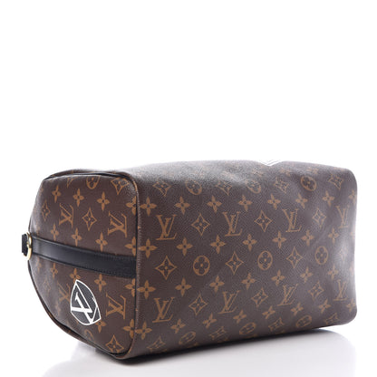 Louis Vuitton Monogram My World Tour Speedy Bandouliere 30 Black 4 of 9