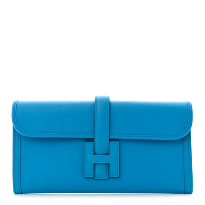 Hermes Swift Jige Elan 29 Clutch Bleu Frida 1 of 10