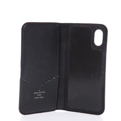 Louis Vuitton Monogram Eclipse iPhone X Folio Case 5 of 9
