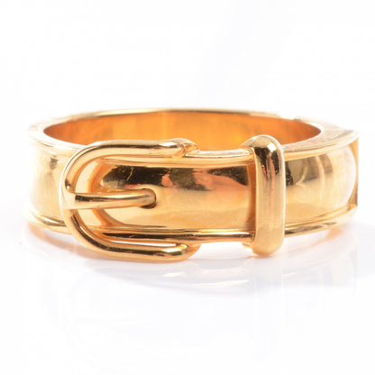 Hermes Belt Buckle Scarf Ring Gold 4 of 5