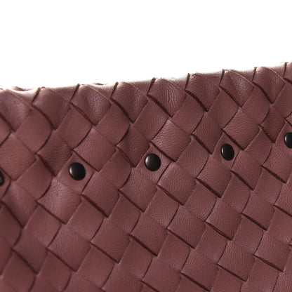 Bottega Veneta Nappa Intrecciato Medium Drawstring Tassel Tote Violet 8 of 8