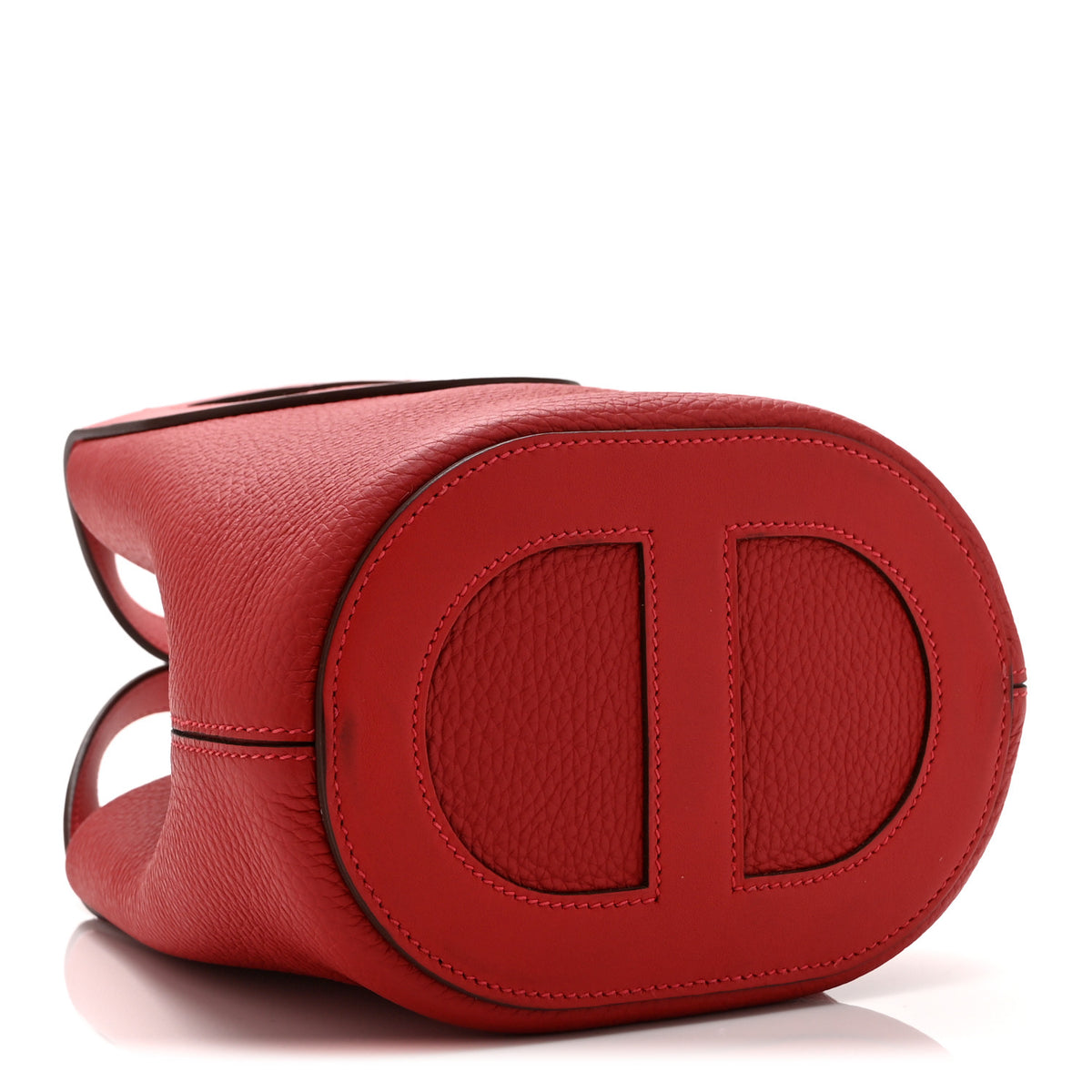 Hermes Taurillon Clemence Swift In-The-Loop 18 Bag Vermillion 4 of 10