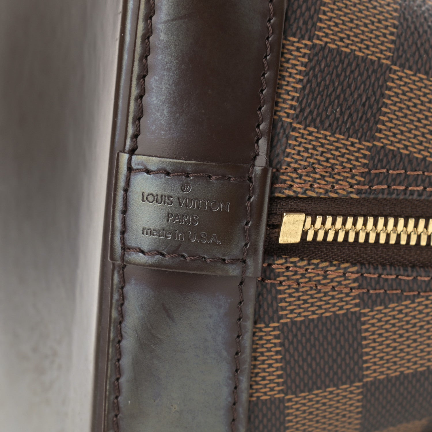 Louis Vuitton Damier Ebene Alma PM 6 of 14