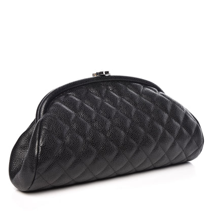 Chanel Caviar Quilted Timeless Clutch Black 3 of 9