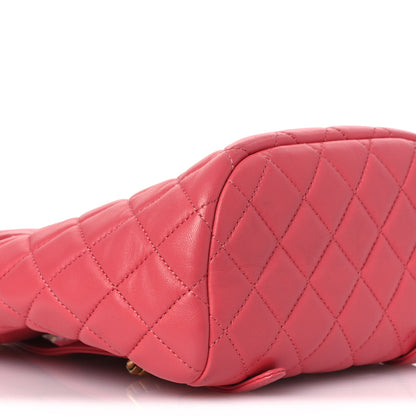 Chanel Lambskin Quilted Mini Urban Spirit Backpack Pink 9 of 15