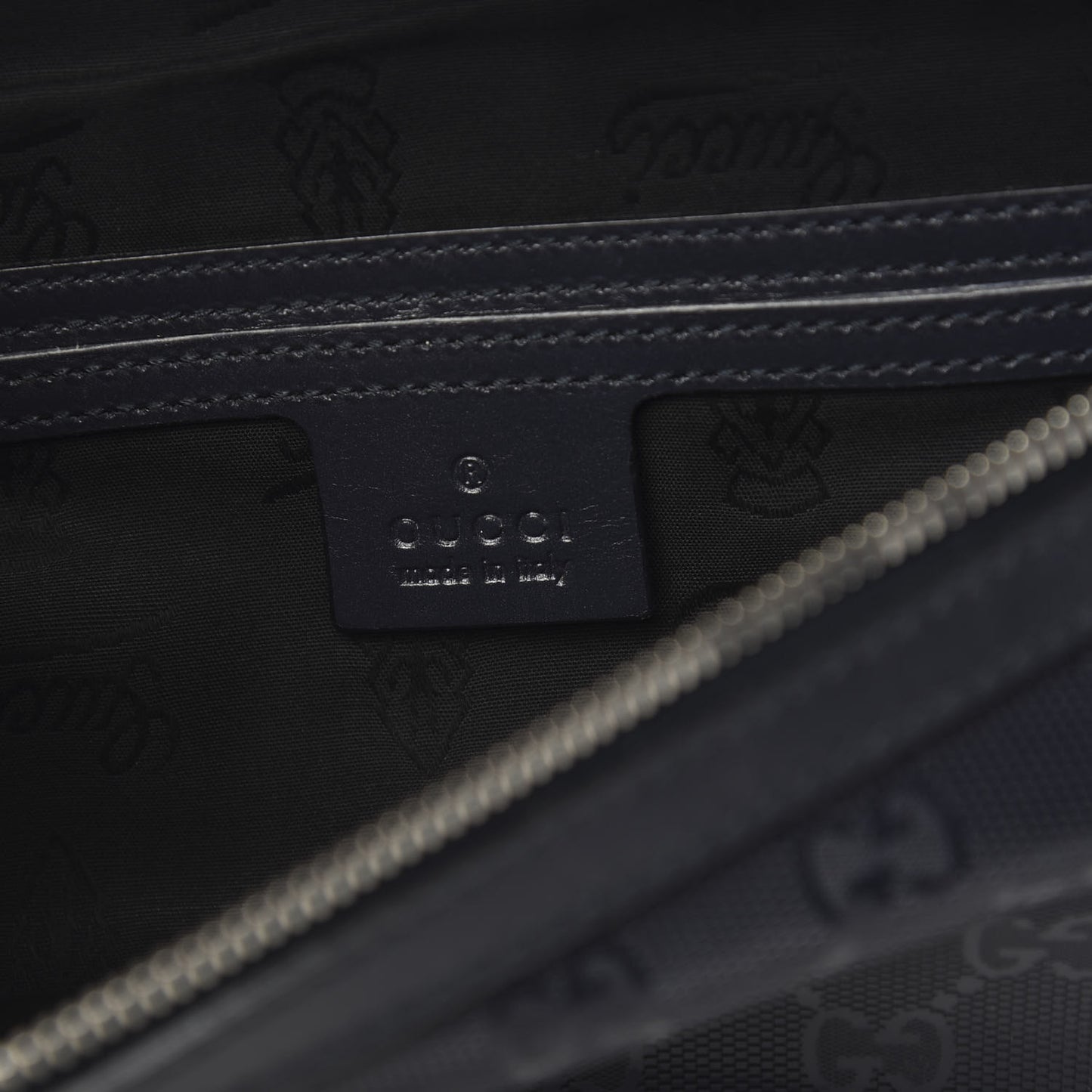 Imprime Monogram Belt Bag Navy