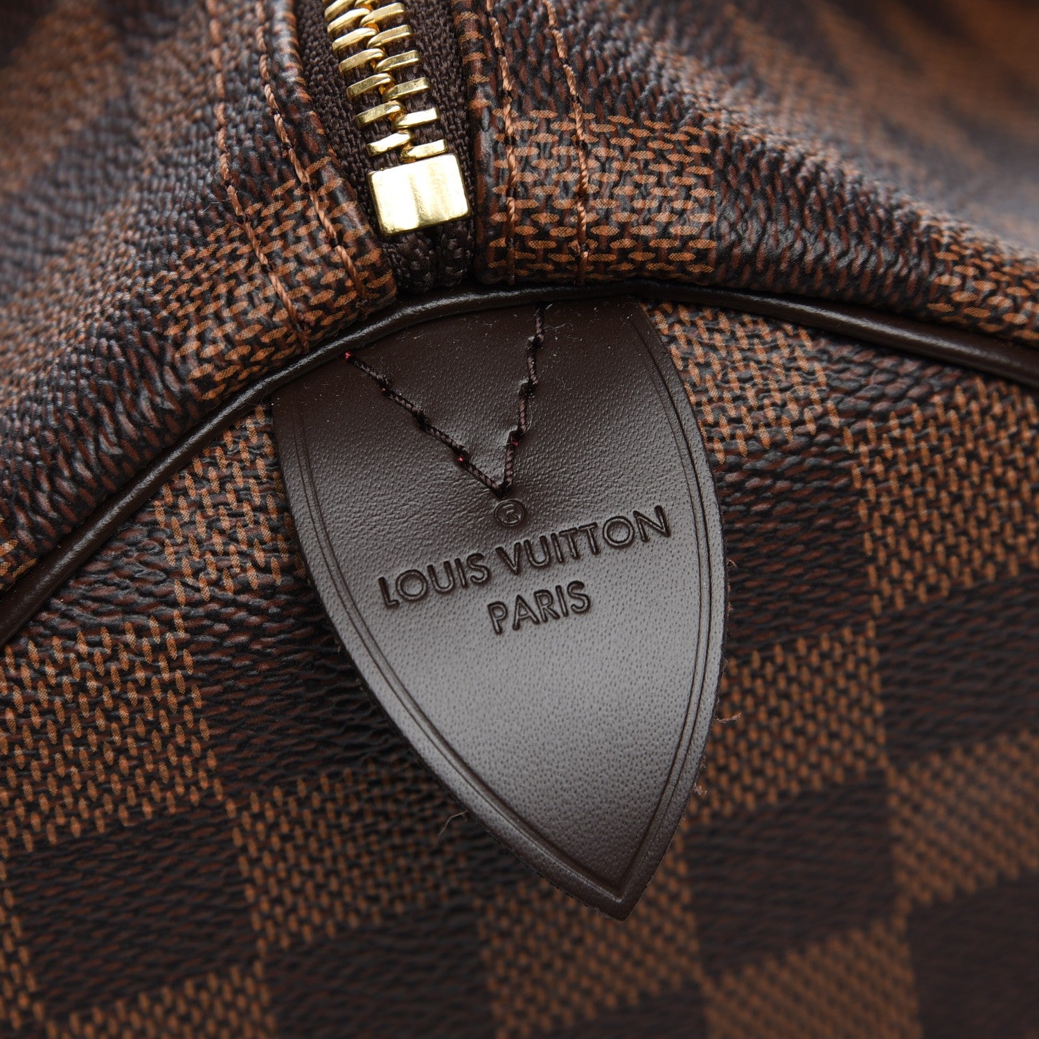 Louis Vuitton Damier Ebene Speedy 30 9 of 9