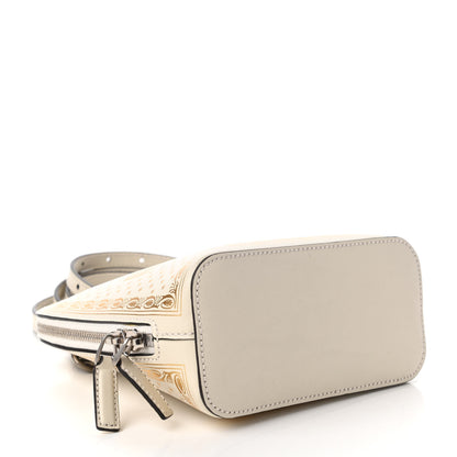 Gucci X SEGA Calfskin GUCCY Stars Mini Dome Shoulder Bag Moon Steller White Gold 4 of 11