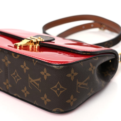 Louis Vuitton Patent Calfskin Monogram Cherrywood BB Scarlet 9 of 9