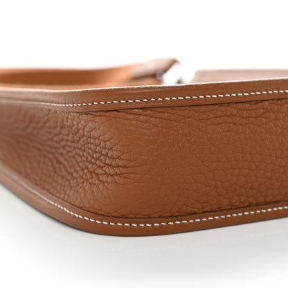 Hermes Taurillon Clemence Evelyne TPM Gold 9 of 10