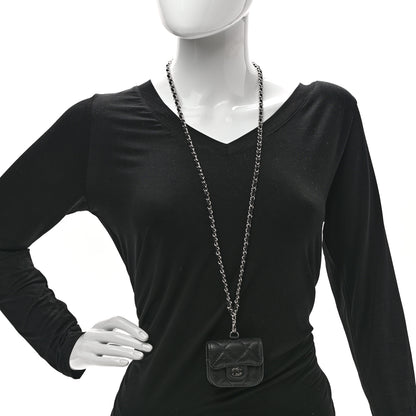 Chanel Caviar Quilted Airpods Pro Case Black 2 of 8