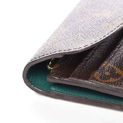 Louis Vuitton Monogram Emilie Wallet Vert 12 of 12