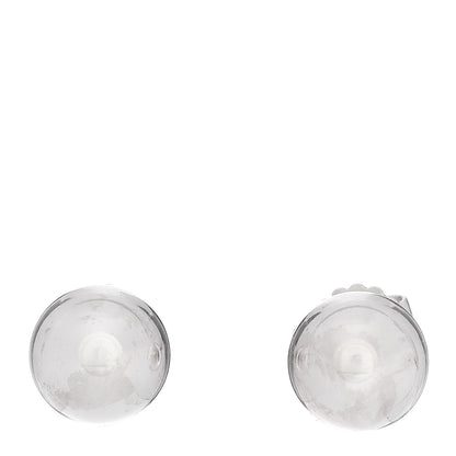 Tiffany Sterling Silver 14mm HardWear Ball Earrings 1 of 5
