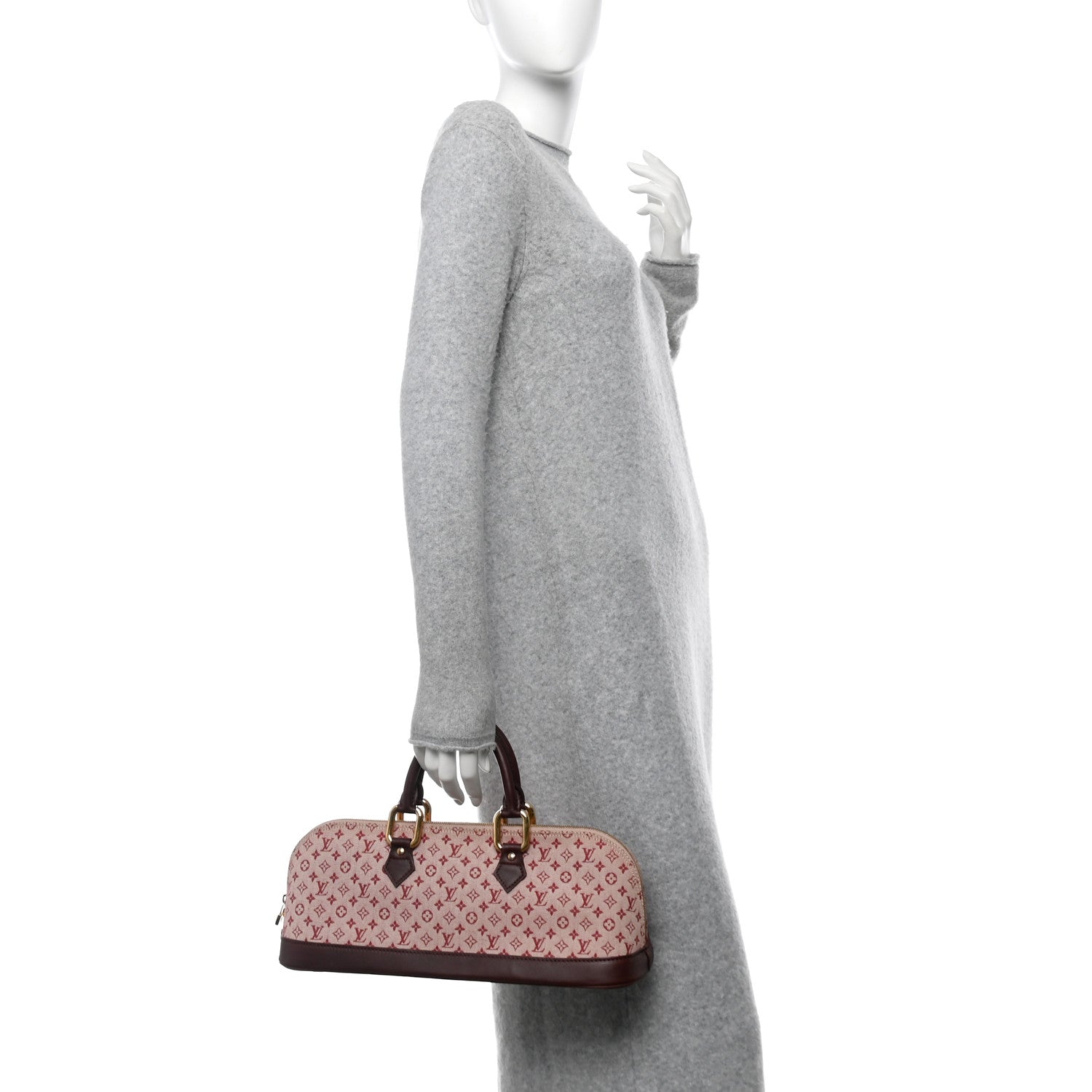 Louis Vuitton Mini Monogram Alma Long Cherry 2 of 15