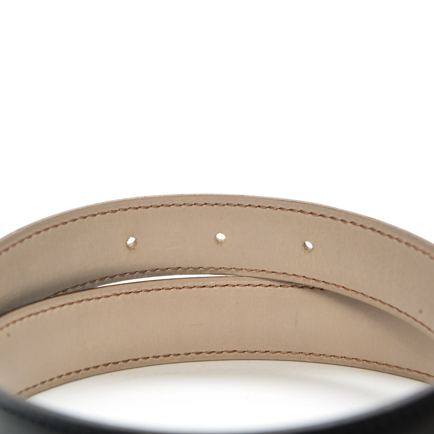 Box Swift 24mm Constance H Belt 65 Black Beige Rose