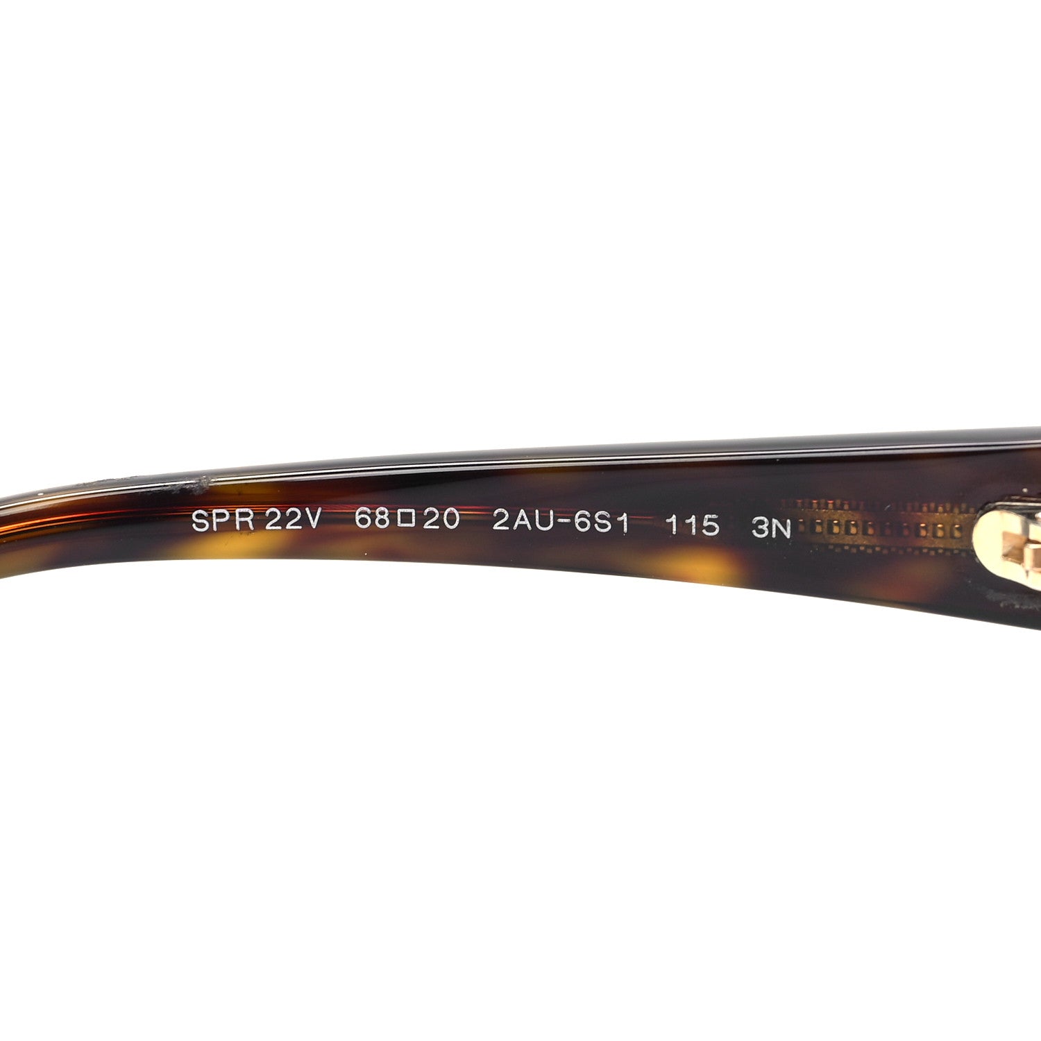 Prada Acetate Sunglasses SPR 22V Tortoise 6 of 6