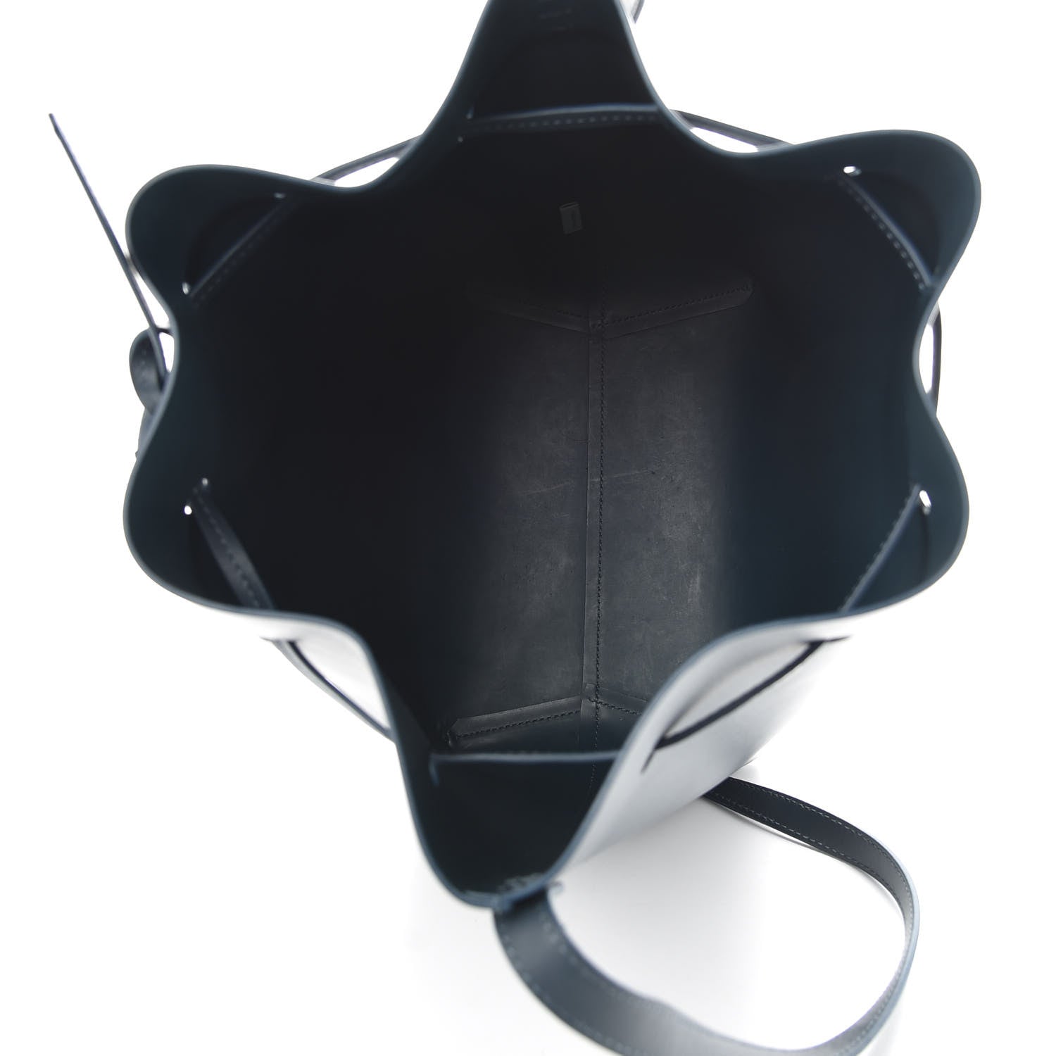 Mansur Gavriel Calfskin Bucket Bag Blu 5 of 9