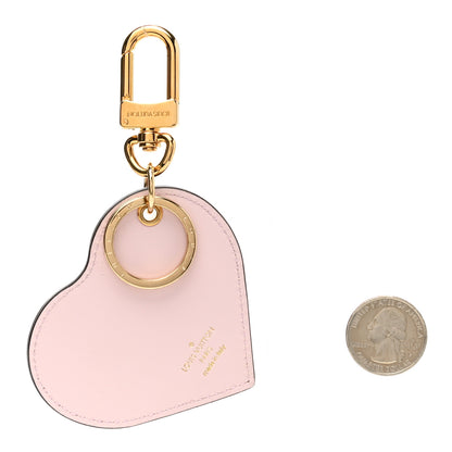Louis Vuitton Vernis Degrade Heart Bag Charm Pink 2 of 5