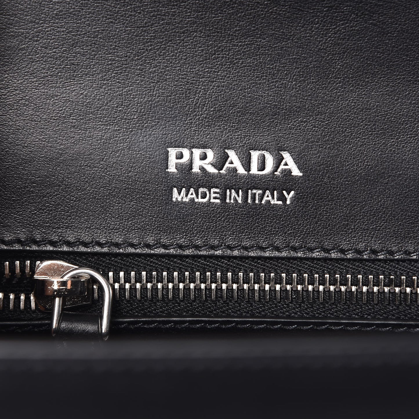 City Calfskin Saffiano Studded Cahier Bag Black