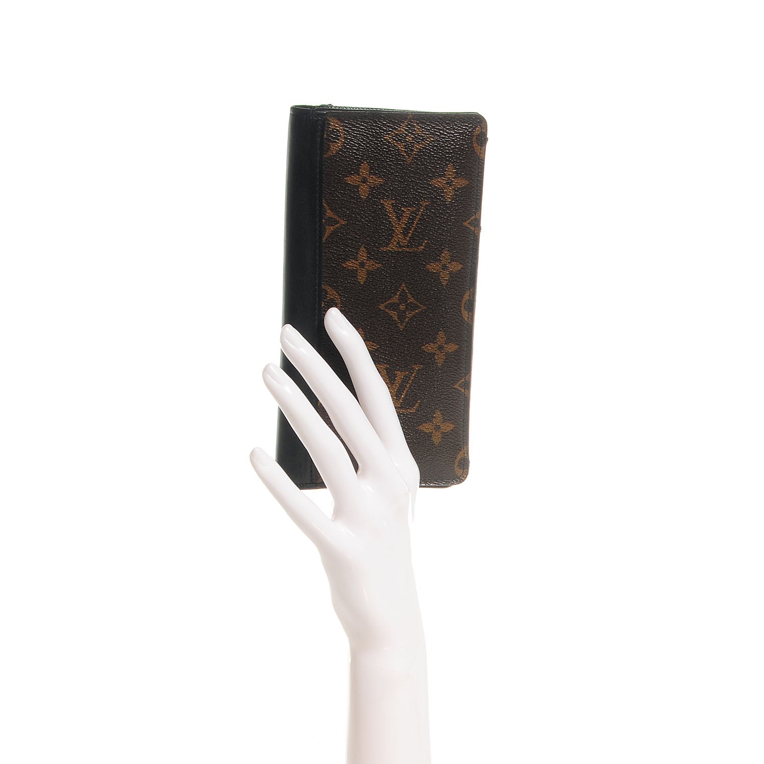 Louis Vuitton Monogram Macassar Tanon Wallet 2 of 7
