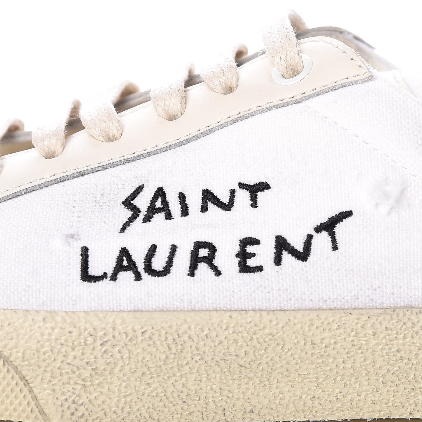 Distressed Canvas Womens Elba Light Alpha Sigma Sneakers 39 Blanc Optique
