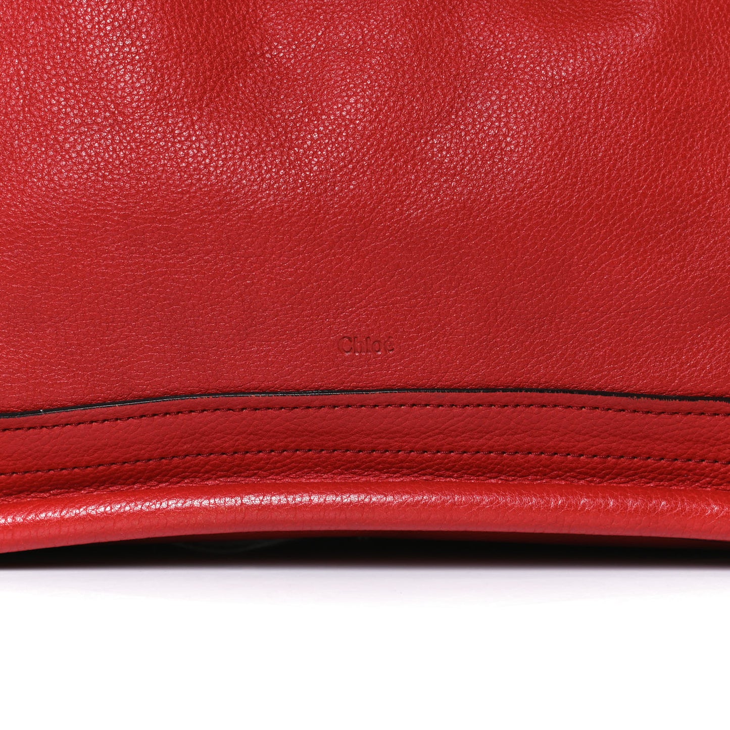Calfskin Large Paraty Red