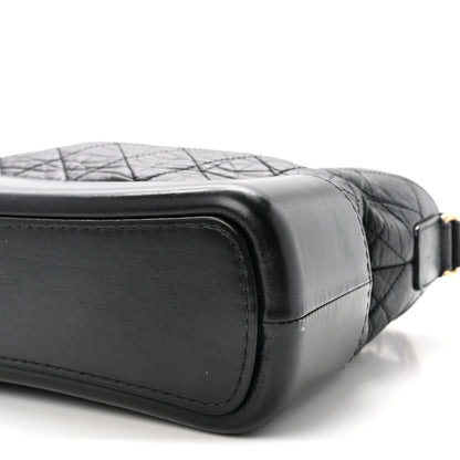 Chanel Aged Calfskin Quilted New Medium Gabrielle Hobo Black 10 of 10