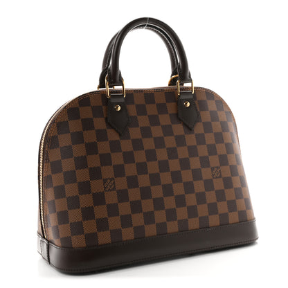 Louis Vuitton Damier Ebene Alma MM 3 of 10