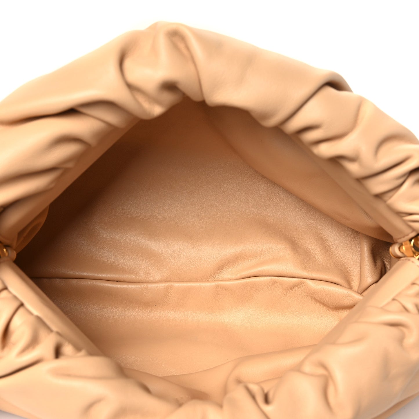 Calfskin The Pouch Chain Almond