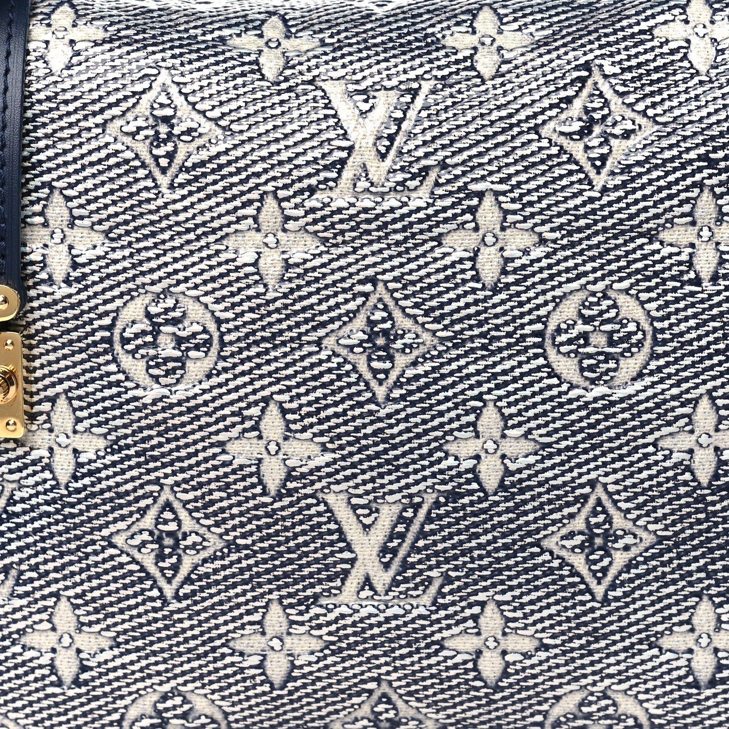 Louis Vuitton Monoglam Side Trunk MM Blue 7 of 9