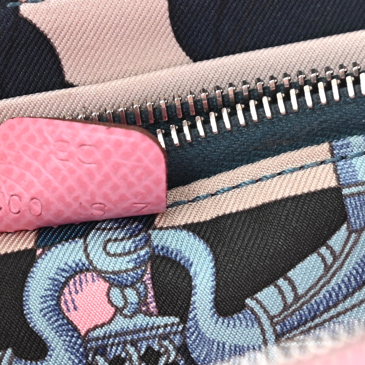 Epsom Silk'In Wallet Rose Confetti